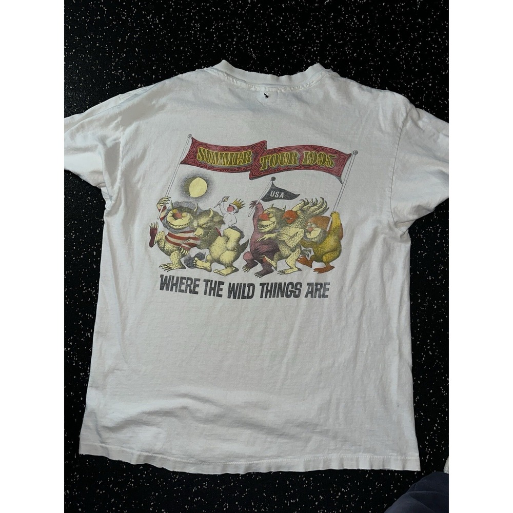 Vintage Where The Wild Things Are 1994 Summer Tour Grateful Dead T Shirt L